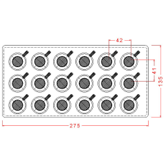 Coffee Cup Chocolate Mould No: 11