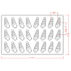 Sea   Shell   Chocolate   Mould   No:8