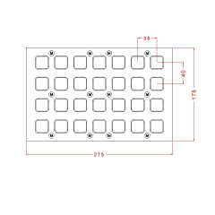 Transfer Chocolate Mould No: TM19