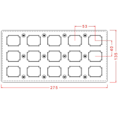 Transfer Chocolate Mould No: TM13