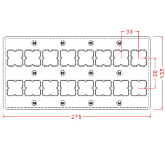 Transfer Chocolate Mould No: TM09