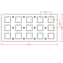 Transfer Chocolate Mould No: TM03