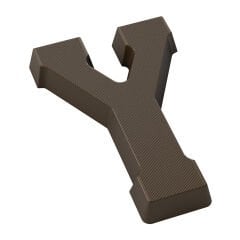 Y Harfi Çikolata Kalıbı