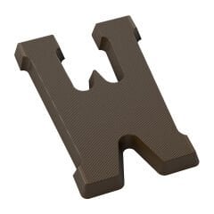 Letter W Chocolate Mould