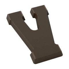 Letter V Chocolate Mould