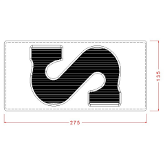 Letter S Chocolate Mold