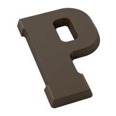 P Harfi Çikolata Kalıbı