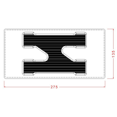 Letter N Chocolate Mould