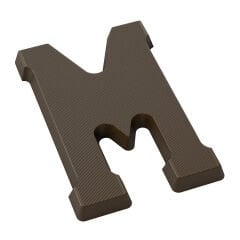 Letter M Chocolate Mould