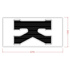 Letter K Chocolate Mould