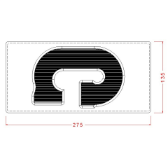 Letter G Chocolate Mould