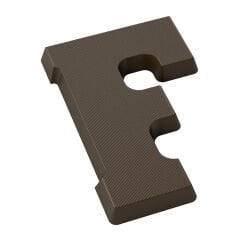 Letter F Chocolate Mold