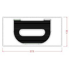 Letter D Chocolate Mould