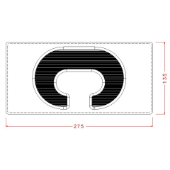 C Harfi Çikolata Kalıbı