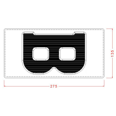 B Harfi Çikolata Kalıbı