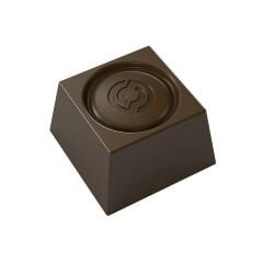 Square Praline Chocolate Mould No: 1016