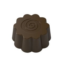 Round Praline Chocolate Mould No: 1018