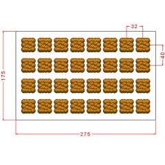 Bubbly Praline Chocolate Mould No: 1022