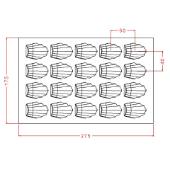 Seashell   Chocolate   Mould   No:   987