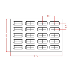 Parmak Çikolata Kalıbı No: 974