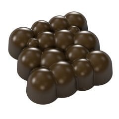 Bubbly   Square   Chocolate   Mould   No:   973
