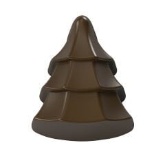Pine Praline Chocolate Mould No: 1039