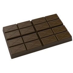 16 Tepeli Tablet Çikolata Kalıbı No: 1041