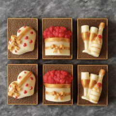 Kum Desenli Dikdörtgen Çikolata Kalıbı No: 967