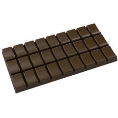 27-Piece- Break- Up Tablet Chocolate Mould No:1047