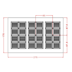 200 gr. Tablet Dubai Çikolata Kalıbı No: 952