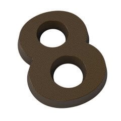 8 Rakamı Çikolata Kalıbı No: 950