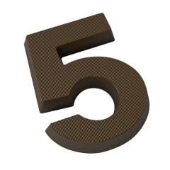 5 Rakamı Çikolata Kalıbı No: 947