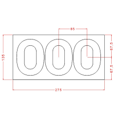 0 Rakamı Çikolata Kalıbı No: 942
