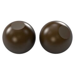 Sphere   Mould   Double   Magnetic   Chocolate   Mould   No:   930