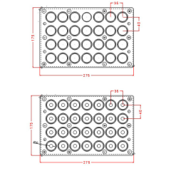 Sphere   Mould   Double   Magnetic   Chocolate   Mould   No:   930