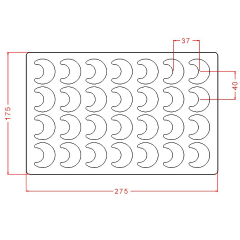 Moon   Chocolate   Mould   No:   923