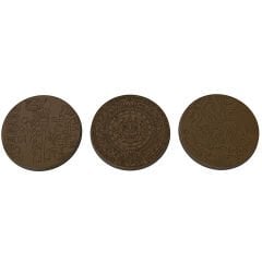 Aztec Round Tablets Chocolate Mould No: 1084