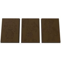 Maya Tablets  Chocolate Mould No: 1085