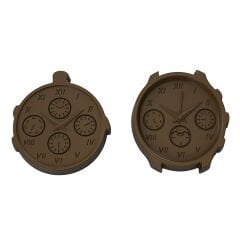 Clock Praline Chocolate Mould No: 1087