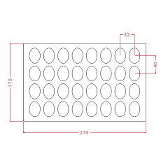 Elips Spesiyal Çikolata Kalıbı No: 896