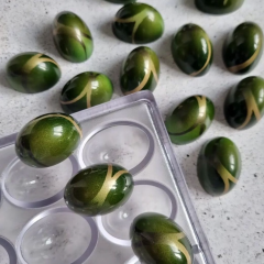 Oval   Praline   Chocolate   Mould   No:   896