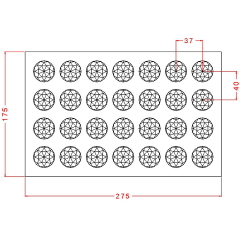 Round   Diamond   Praline   Chocolate   Mould   No:   894