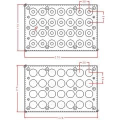 One Shot Ball Chocolate Mould No: 1111