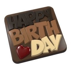 Happy Birthday Tablet Çikolata Kalıbı No: 890
