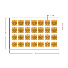 Gift   Box   Lid   Chocolate   Mould   No:   888