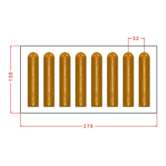 Cigar   Chocolate   Mould   No:   886