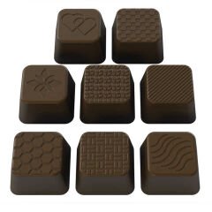 Karışık Kare Spesiyal Çikolata Kalıbı No: 875