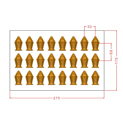Spesiyal Çikolata Kalıbı No: 862