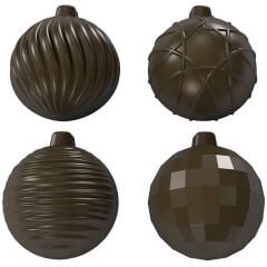 Christmas   Ornaments   Chocolate   Mould   No:   855
