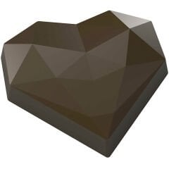 Big   Diamond   Heart   Chocolate   Mould   No:   852